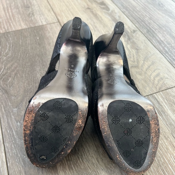 EUC Isola Womens Dallan Peep Toe Platform Pumps - Picture 5 of 8